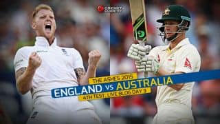 Live Cricket Score England vs Australia, The Ashes 2015, 4th Test at Trent Bridge, Day 3, AUS 253: England win by innings and 78 runs; regain Ashes with 3-1 series lead